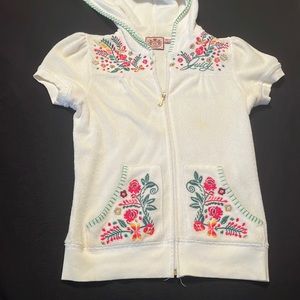 Juicy Couture Terry Embroidered Jacket